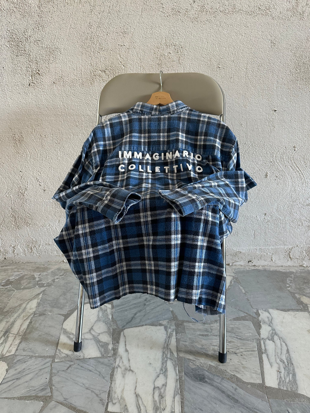 Checkboard uniform shirt