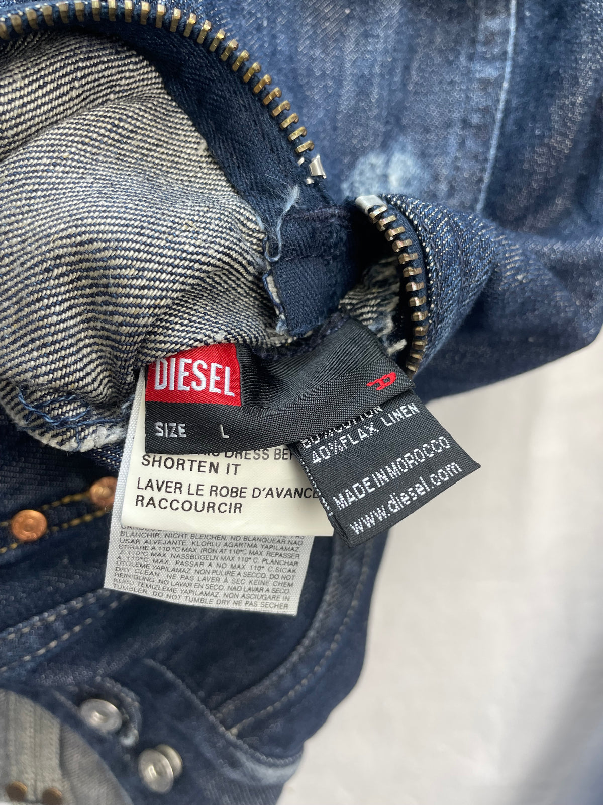 Giacca Diesel in denim