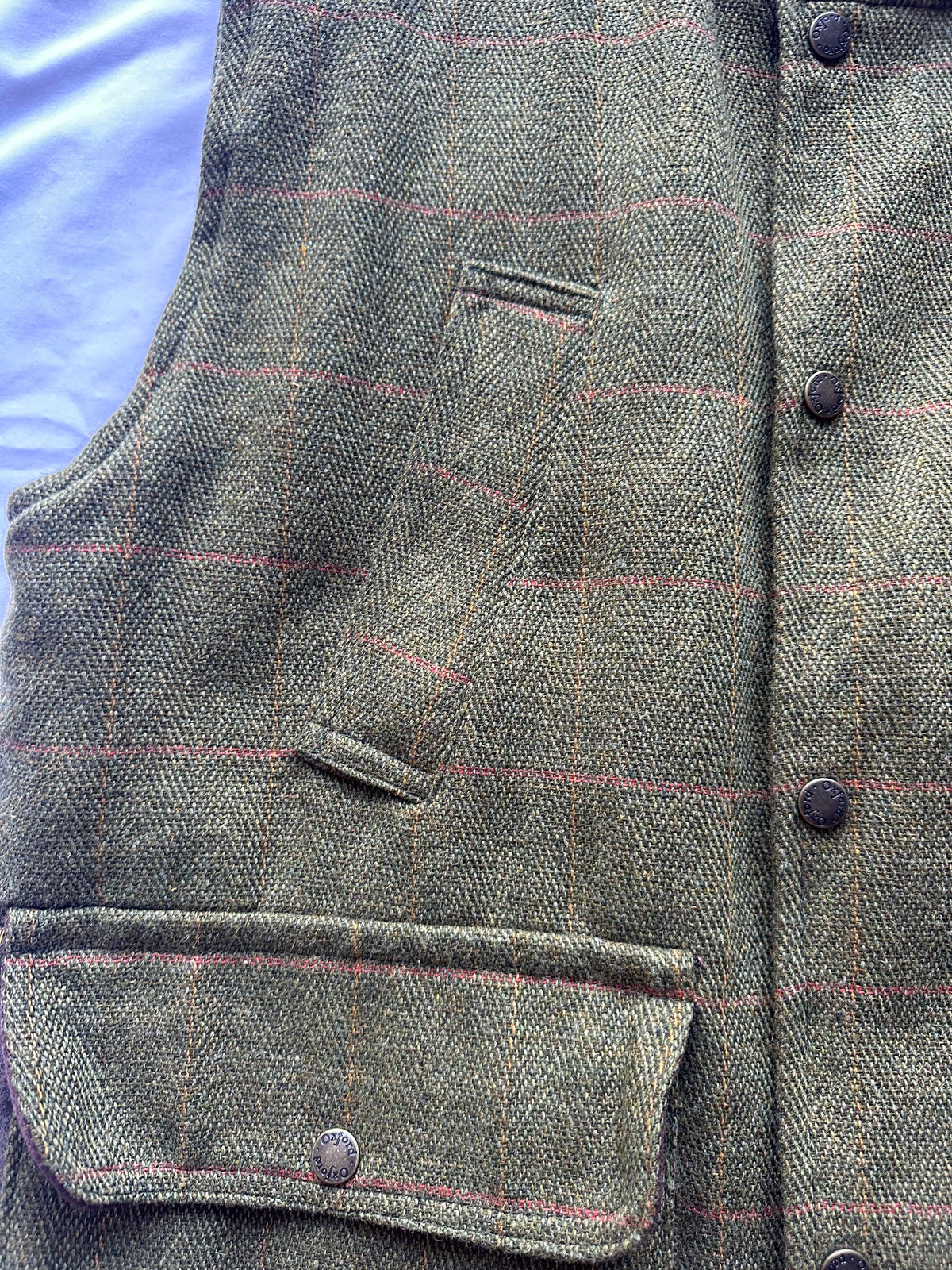 Gilet Oxford Blue