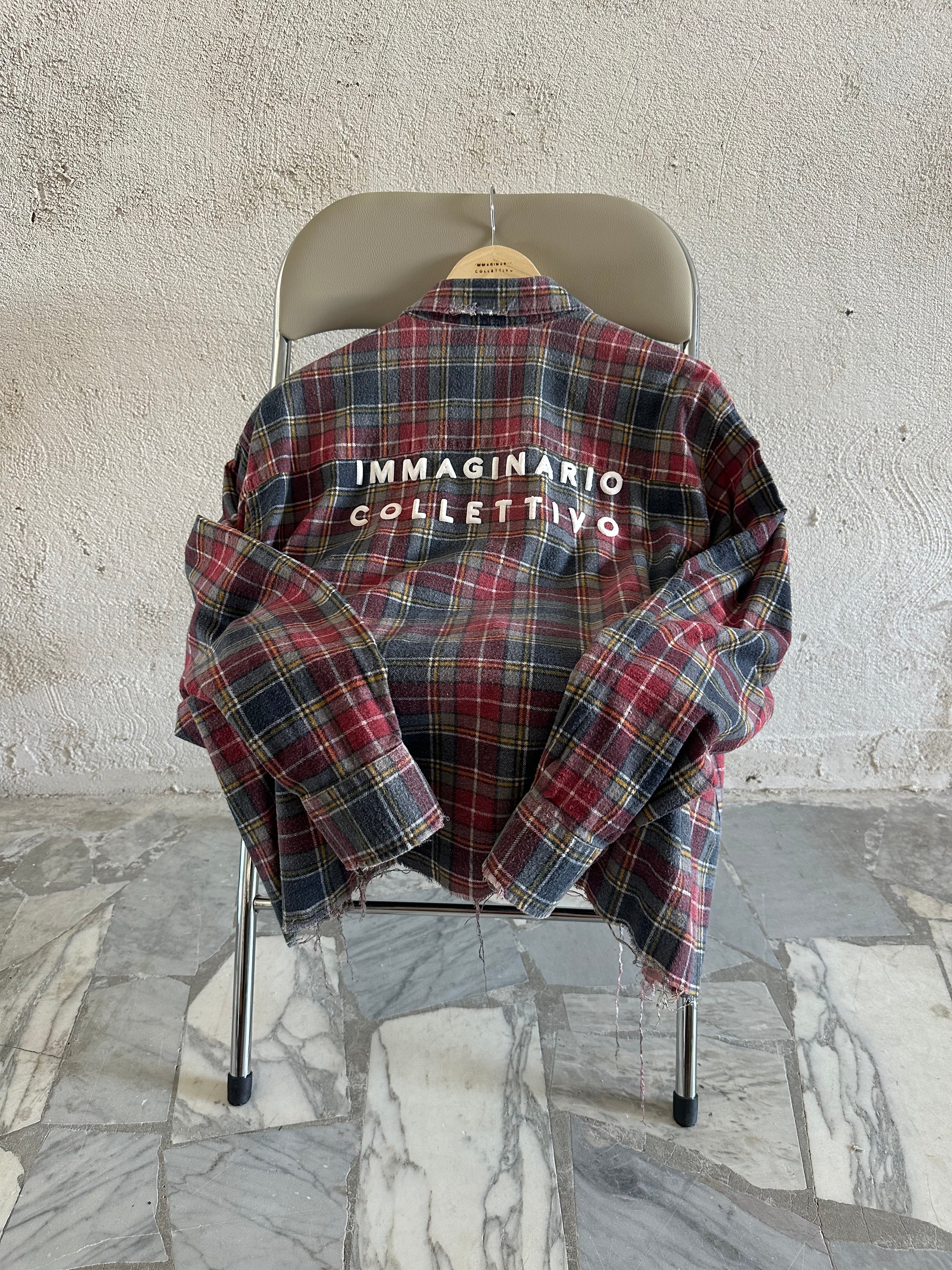 Checkboard uniform shirt