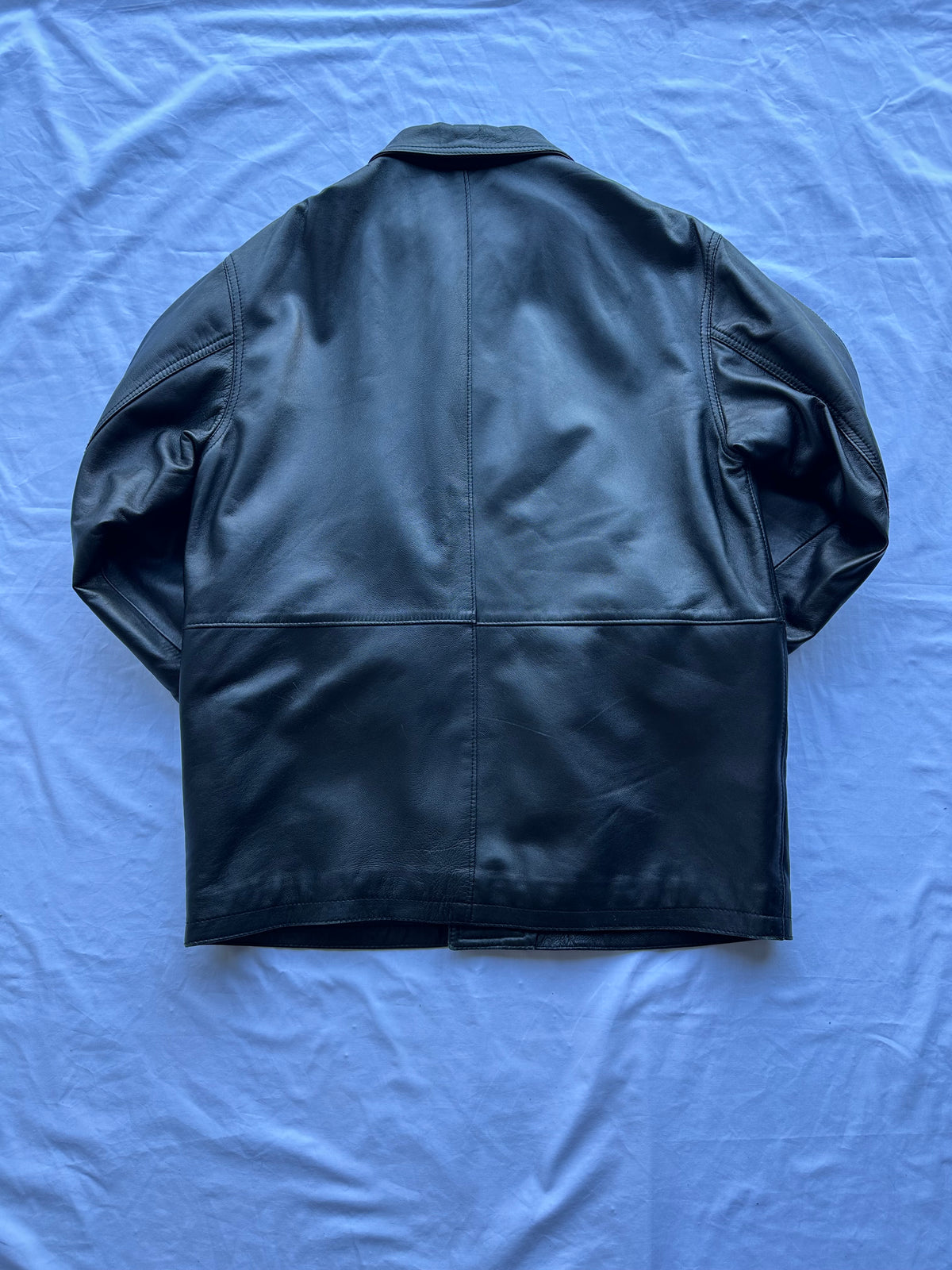 Trench in pelle