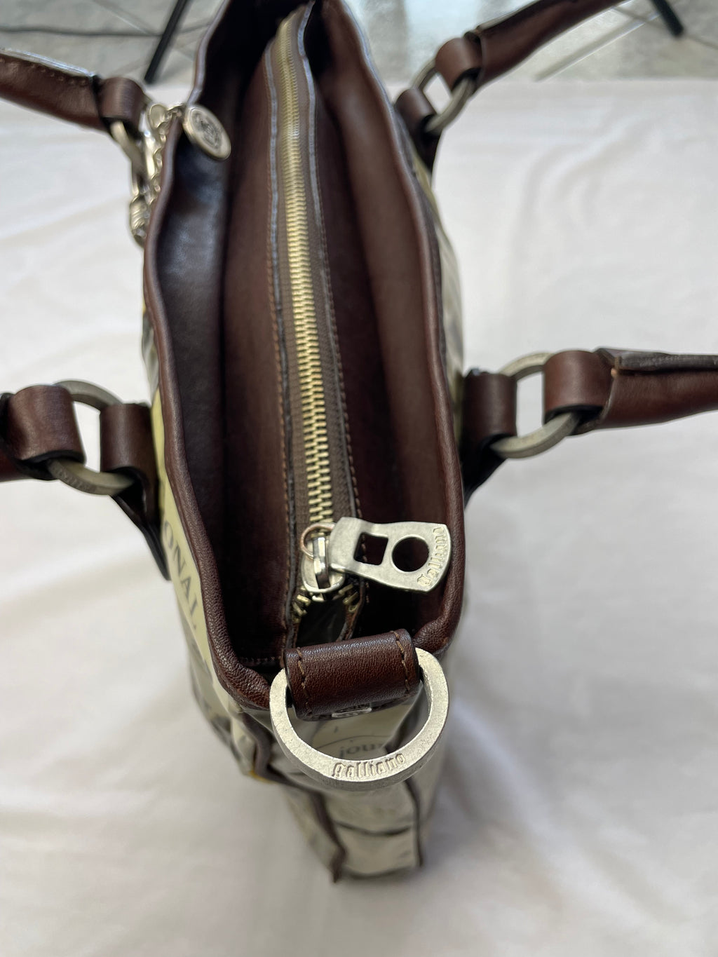 John Galliano Newspaper bag
