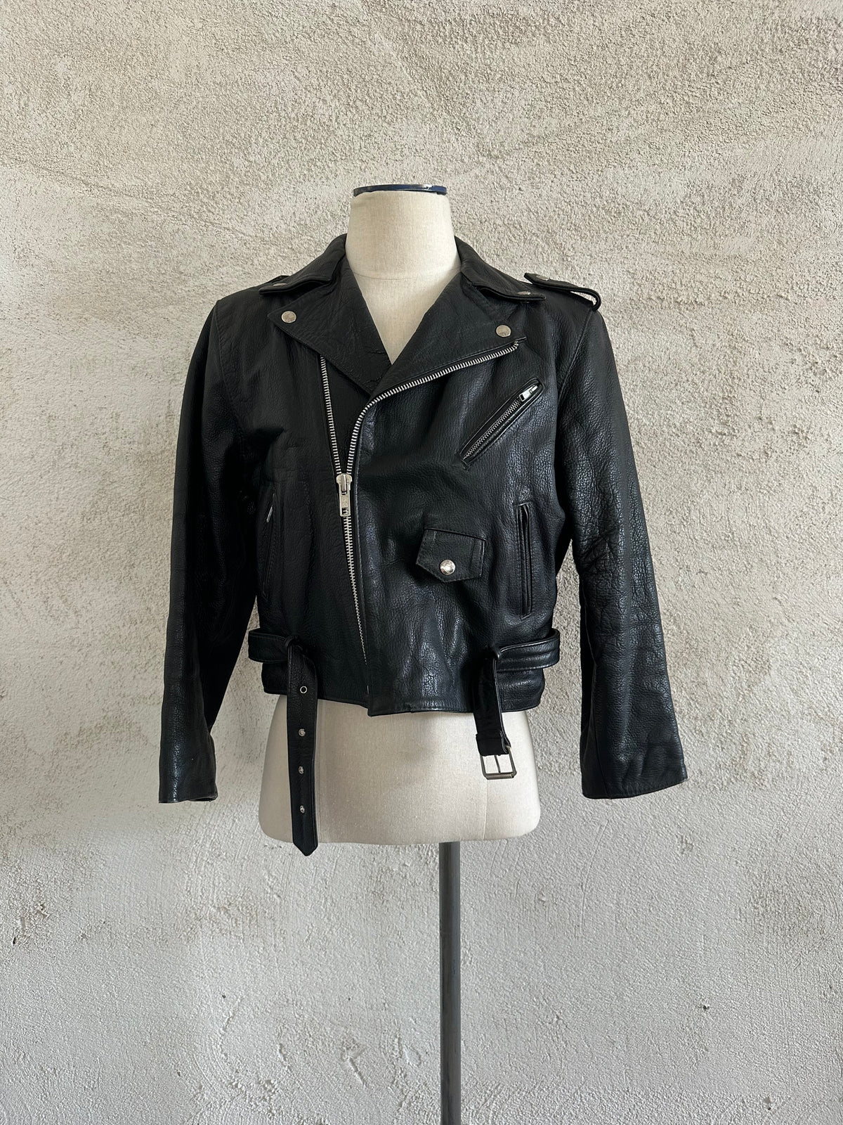 Chiodo in pelle