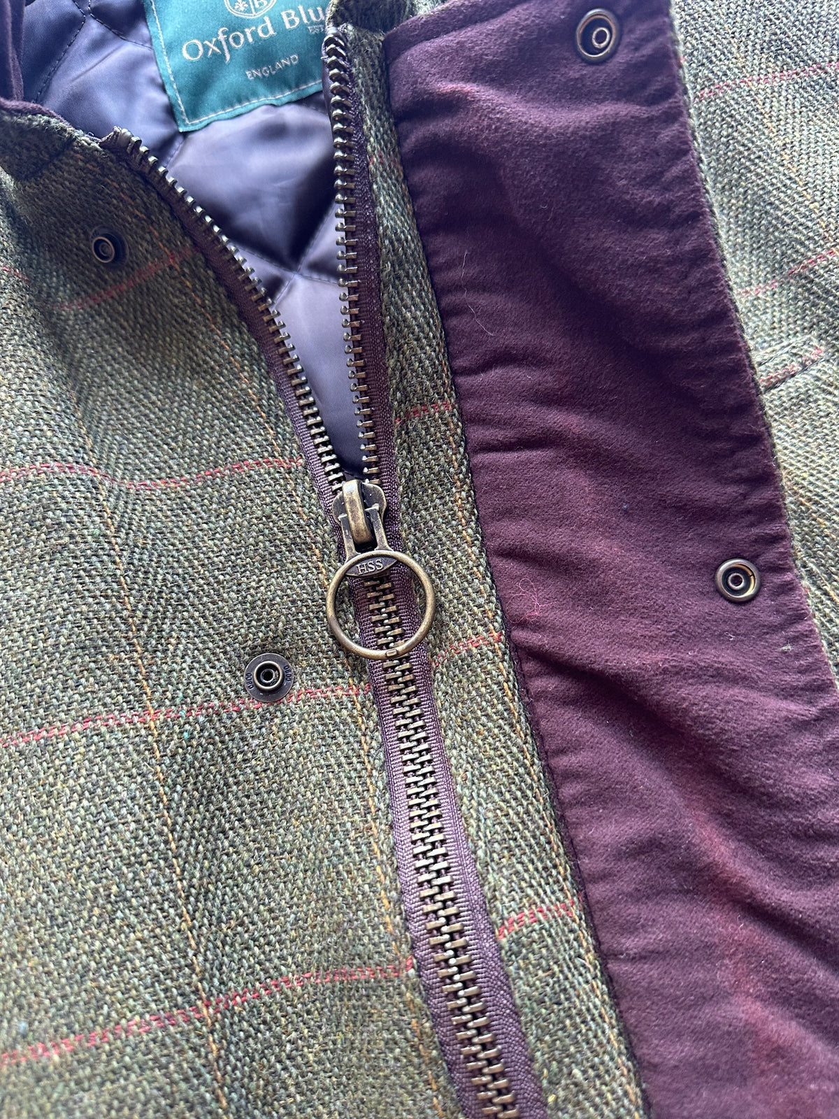 Gilet Oxford Blue