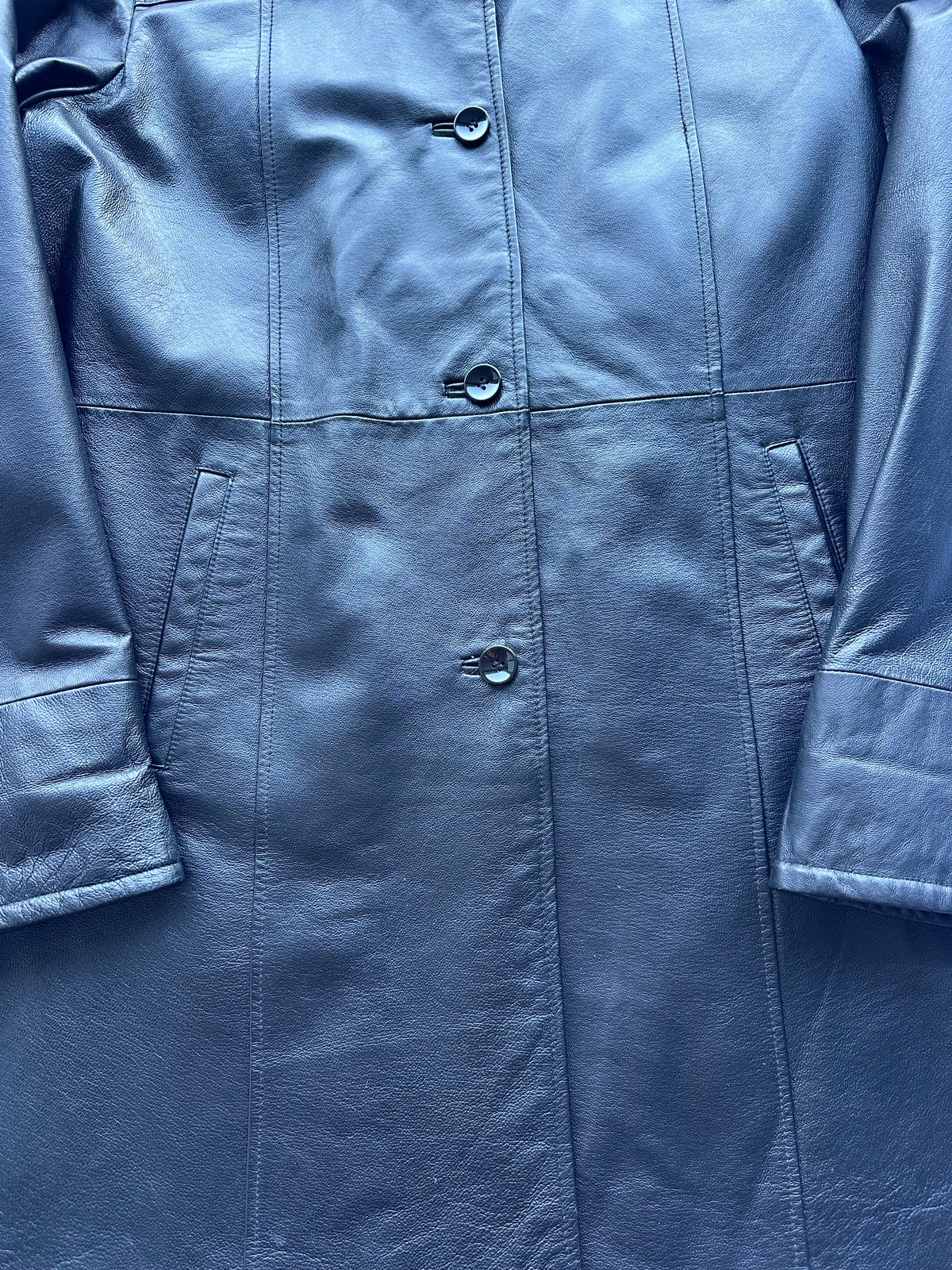 Trench in pelle