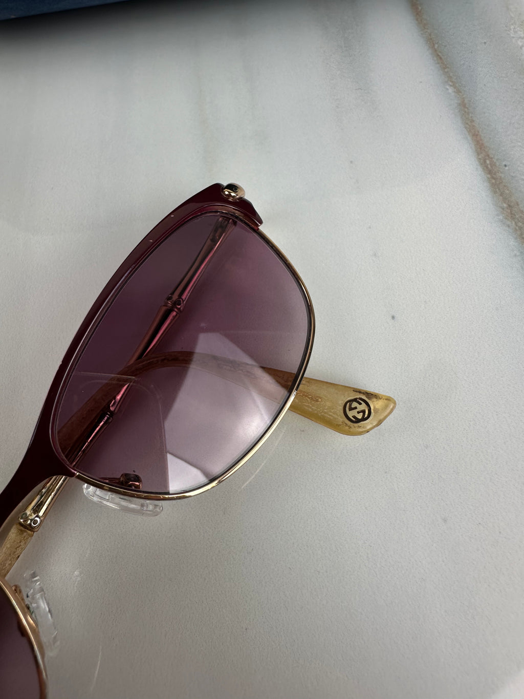 Occhiali cat-eye Gucci