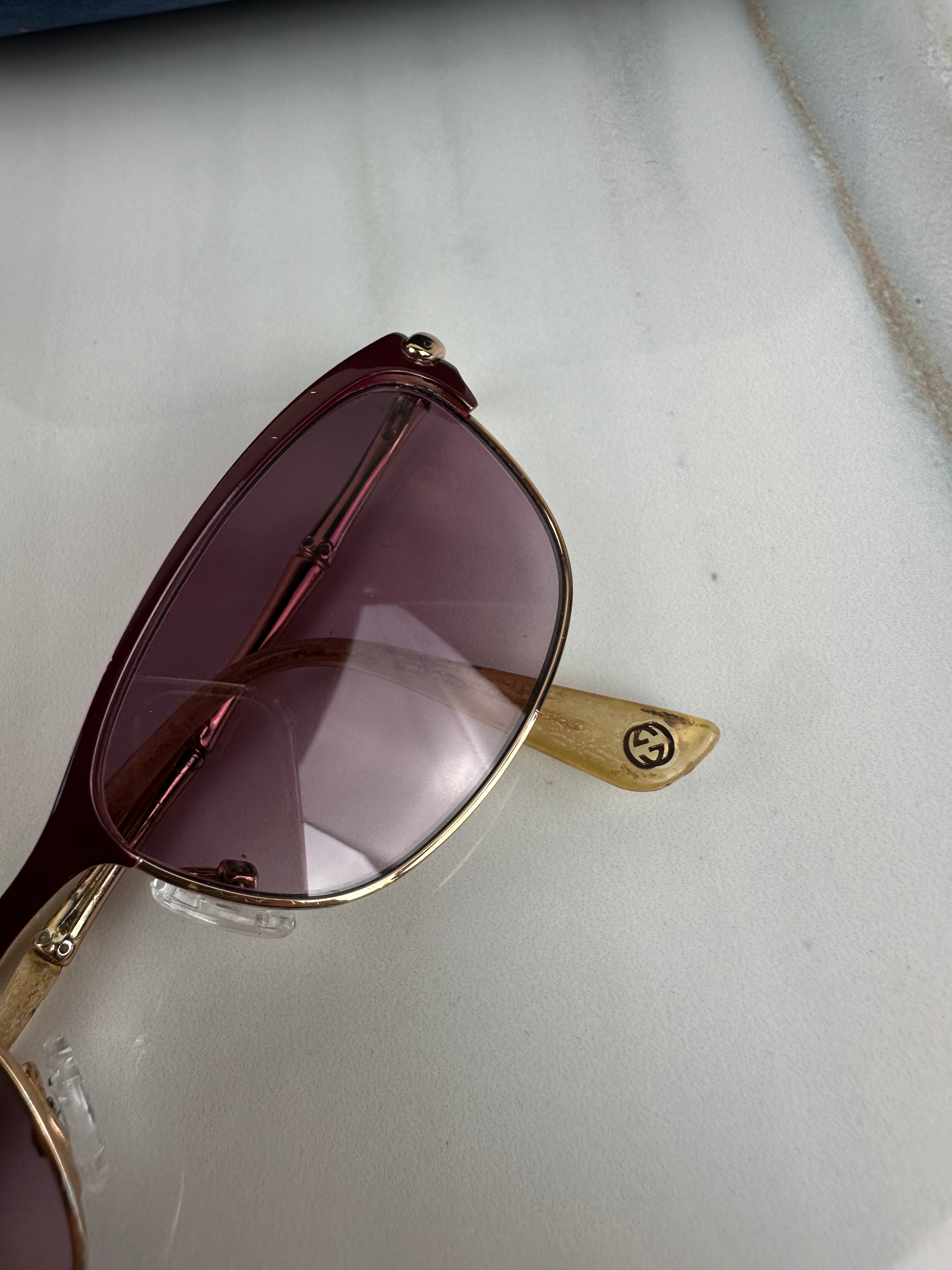 Occhiali cat-eye Gucci