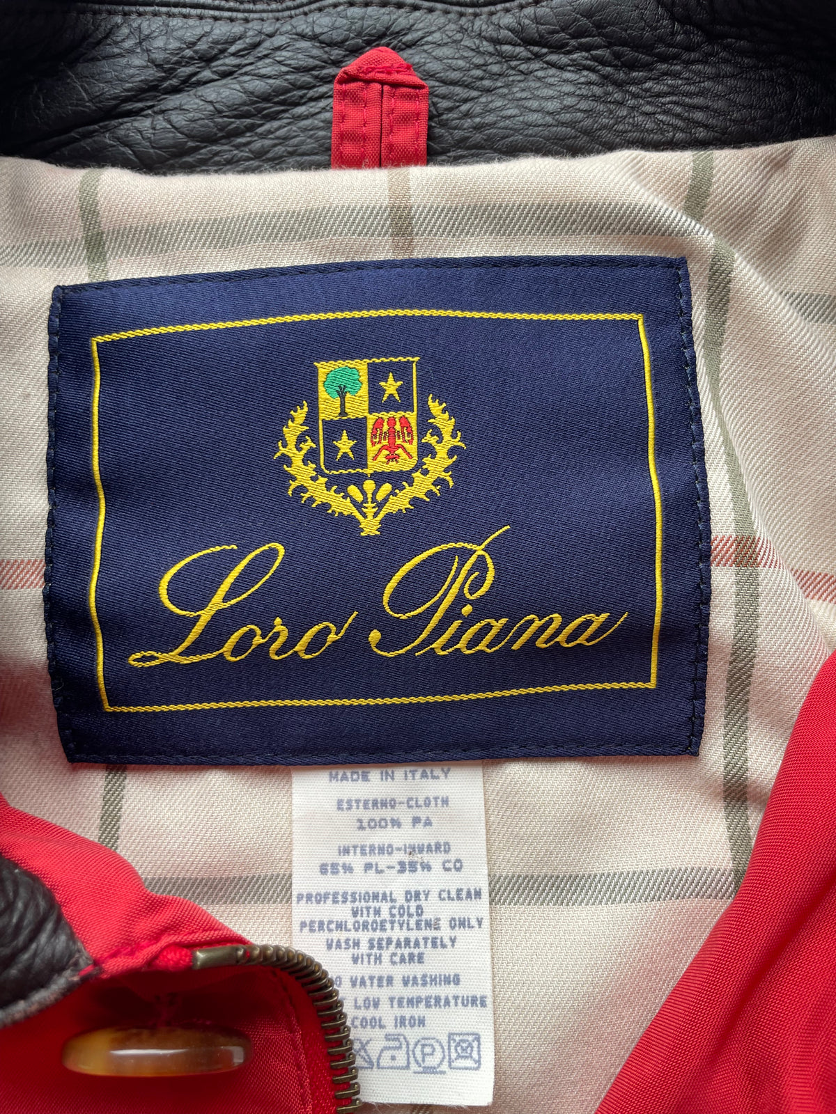 Trench Loro Piana Gold Cup
