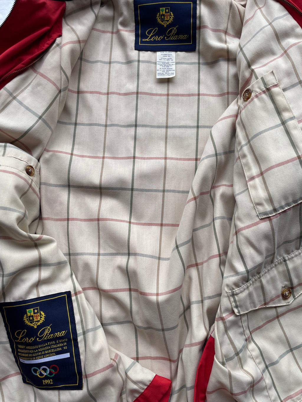 Trench Loro Piana Gold Cup