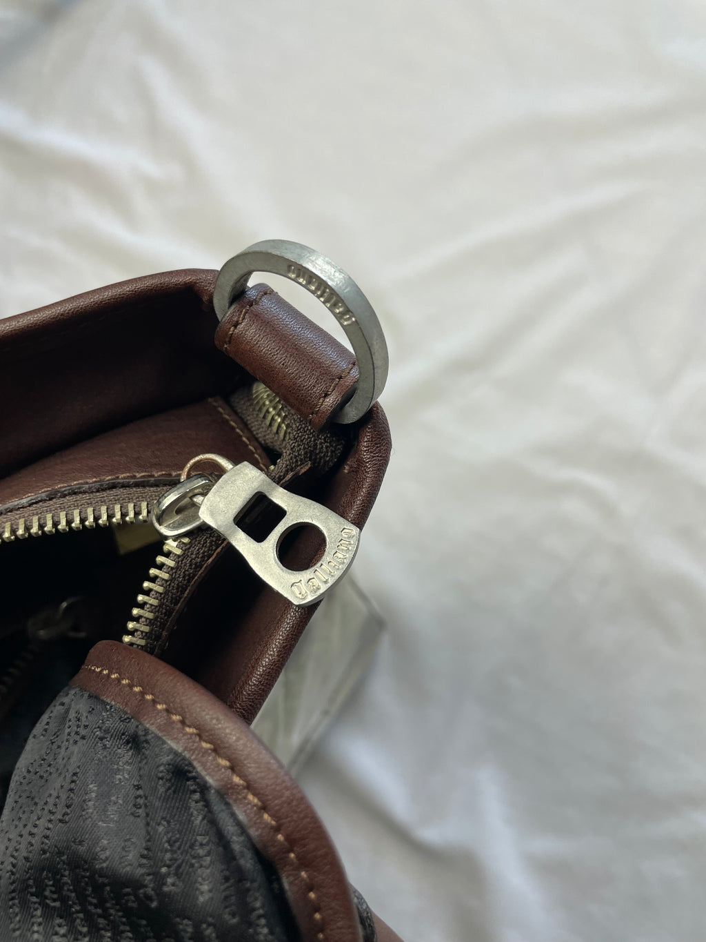John Galliano Newspaper bag