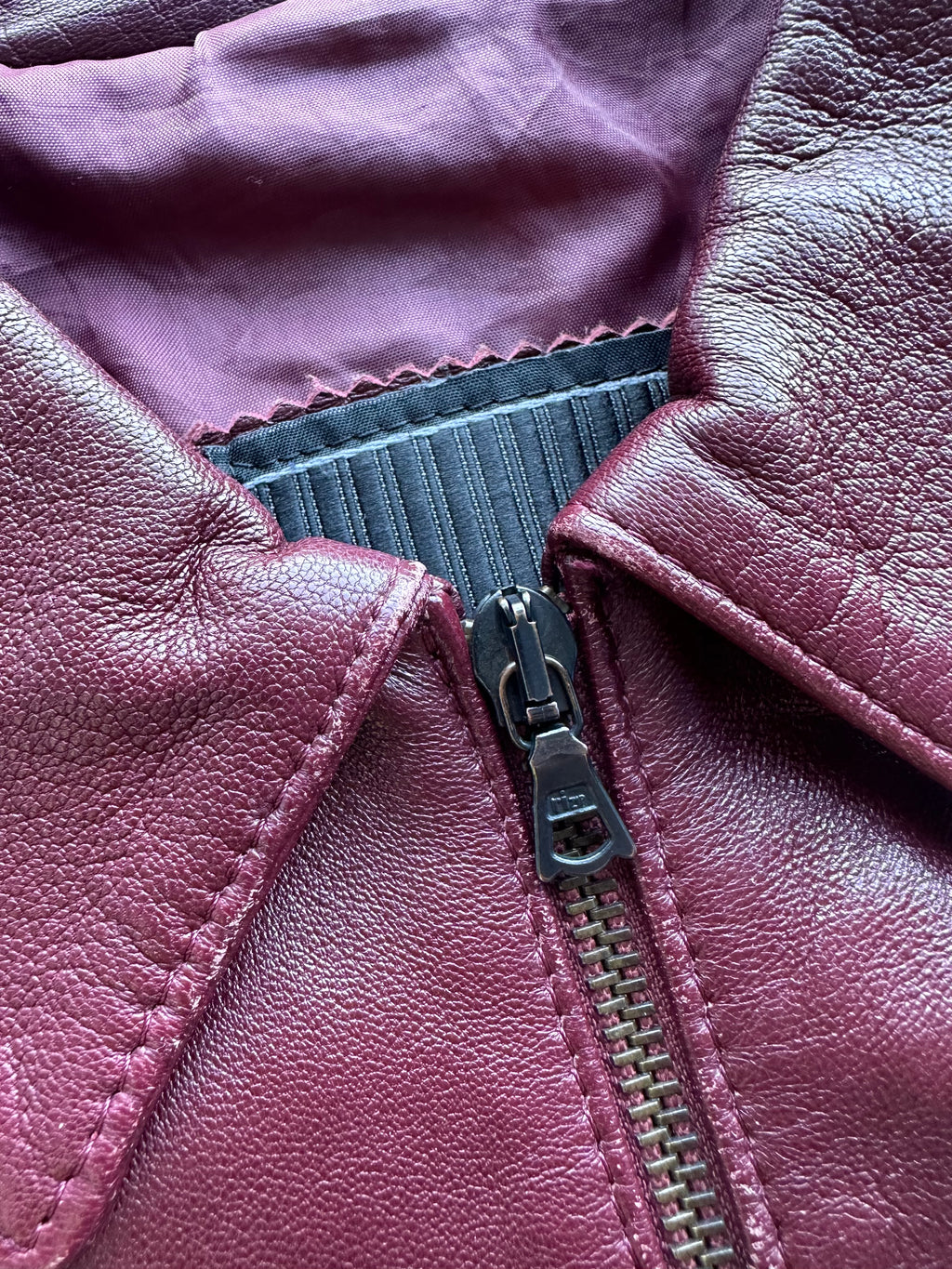 Giacca in pelle Society
