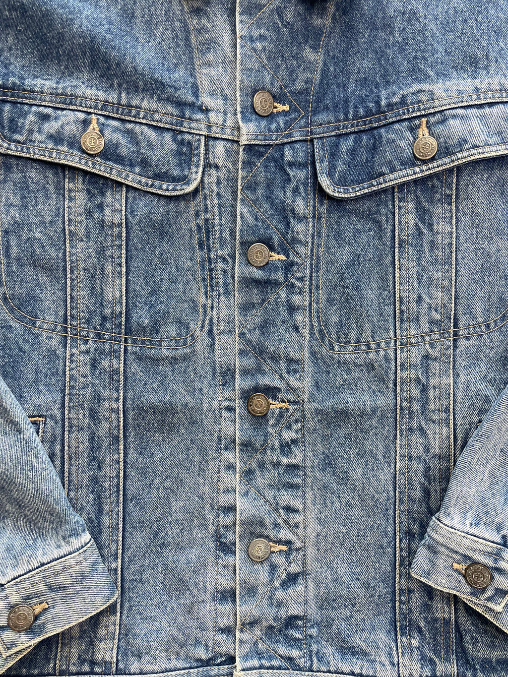 Giacca in denim maltinta