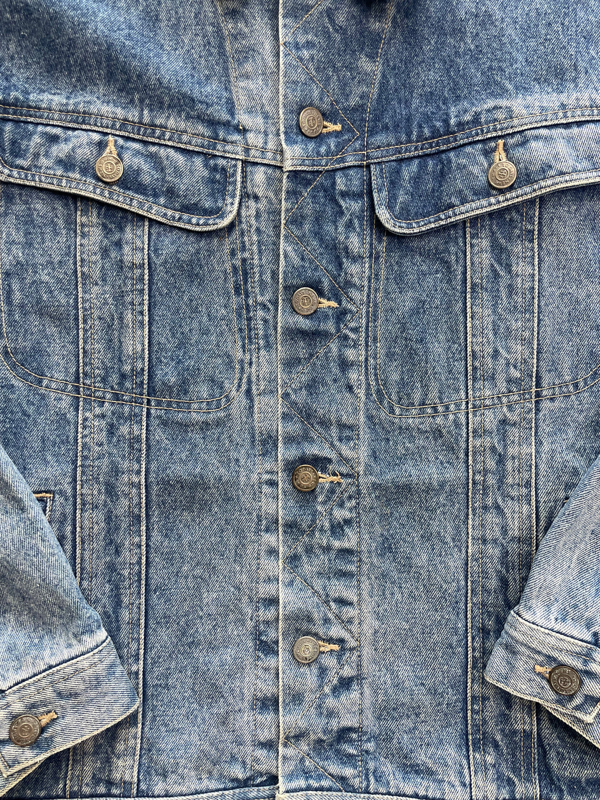 Giacca in denim maltinta