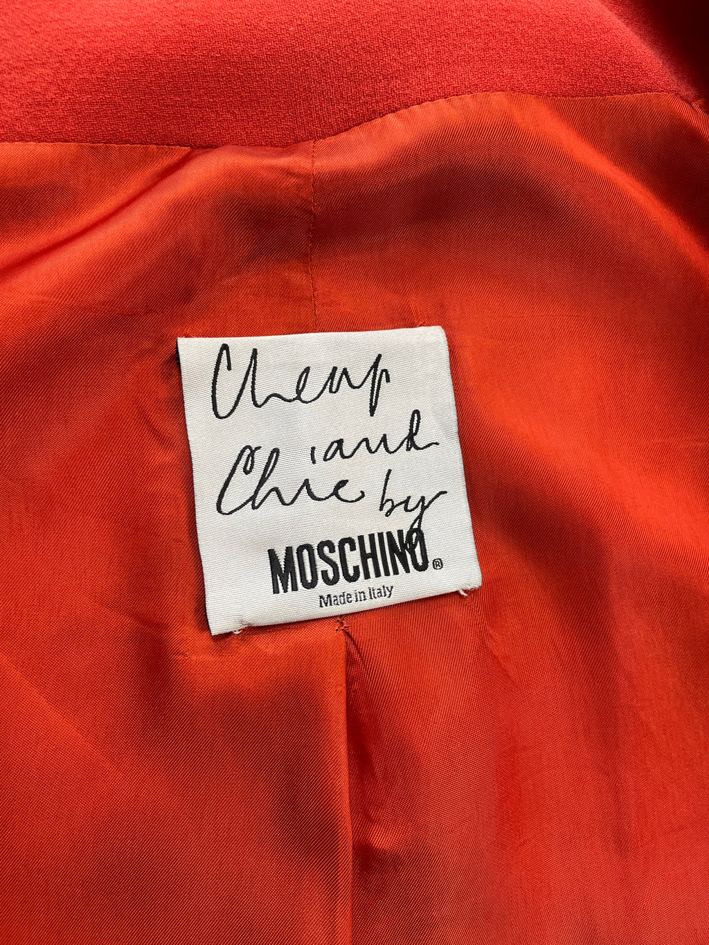 Cappotto Moschino Cheap & Chic