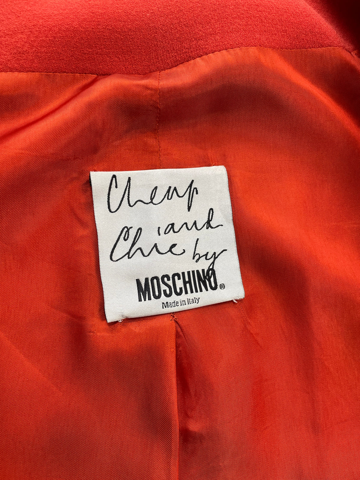 Cappotto Moschino Cheap & Chic