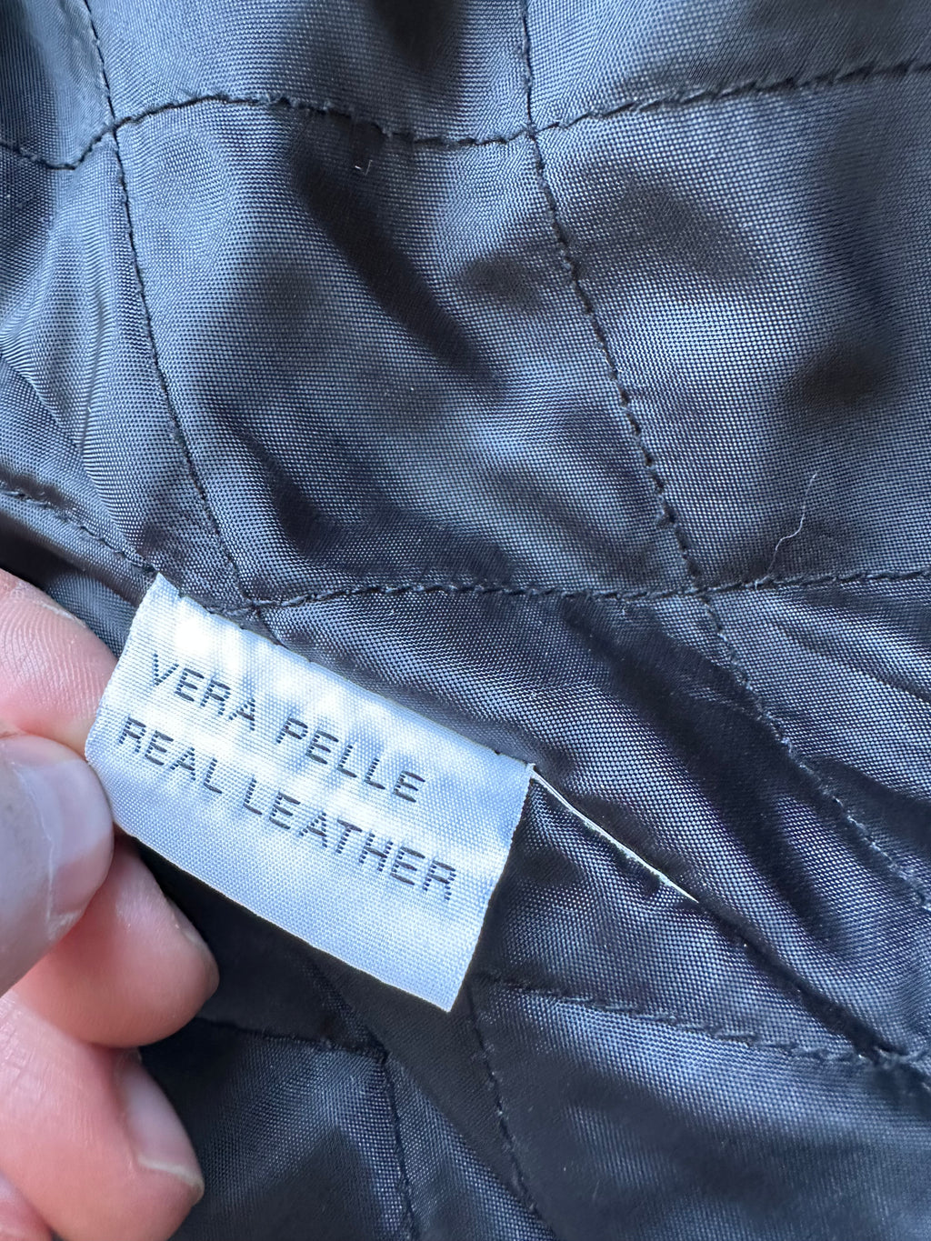 Trench in pelle