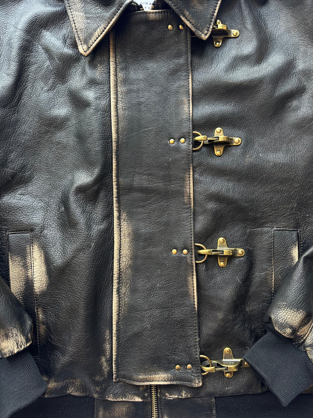 Hand-faded Seasonless jacket