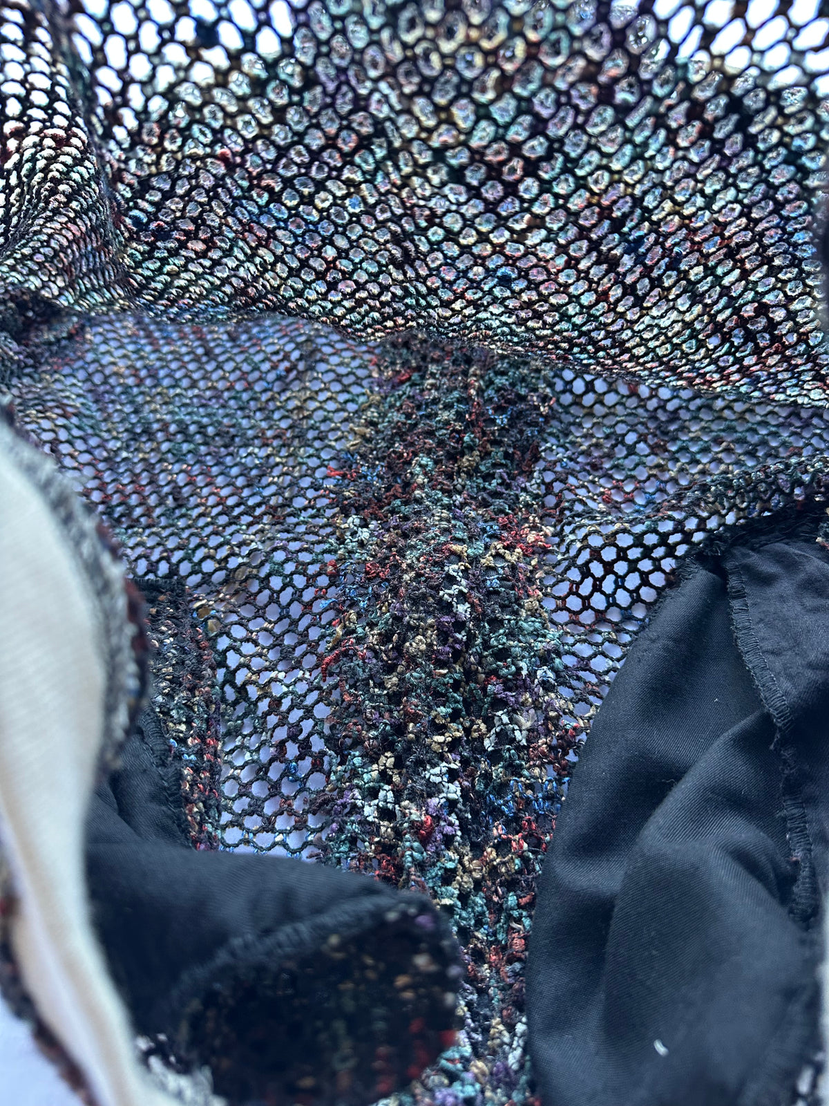 See trough jacket