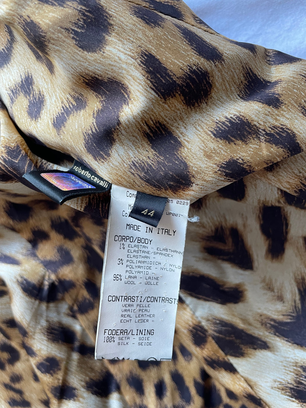 Blazer Roberto Cavalli