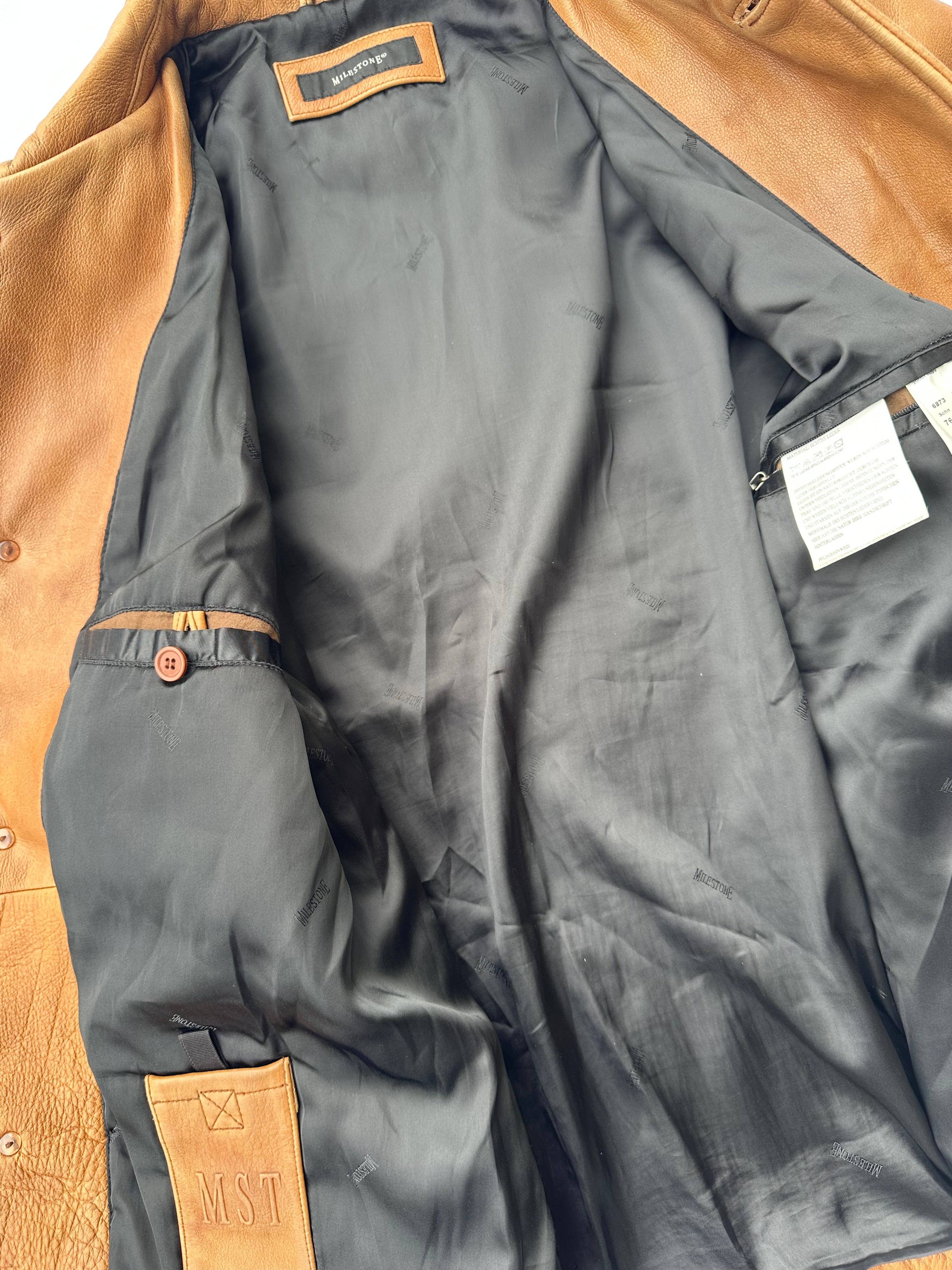 Giacca in pelle Milestone