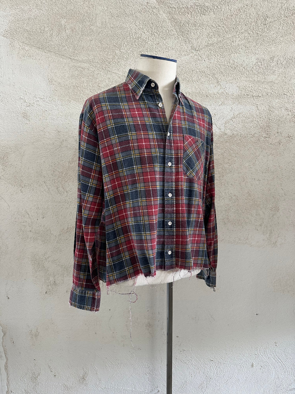 Checkboard uniform shirt