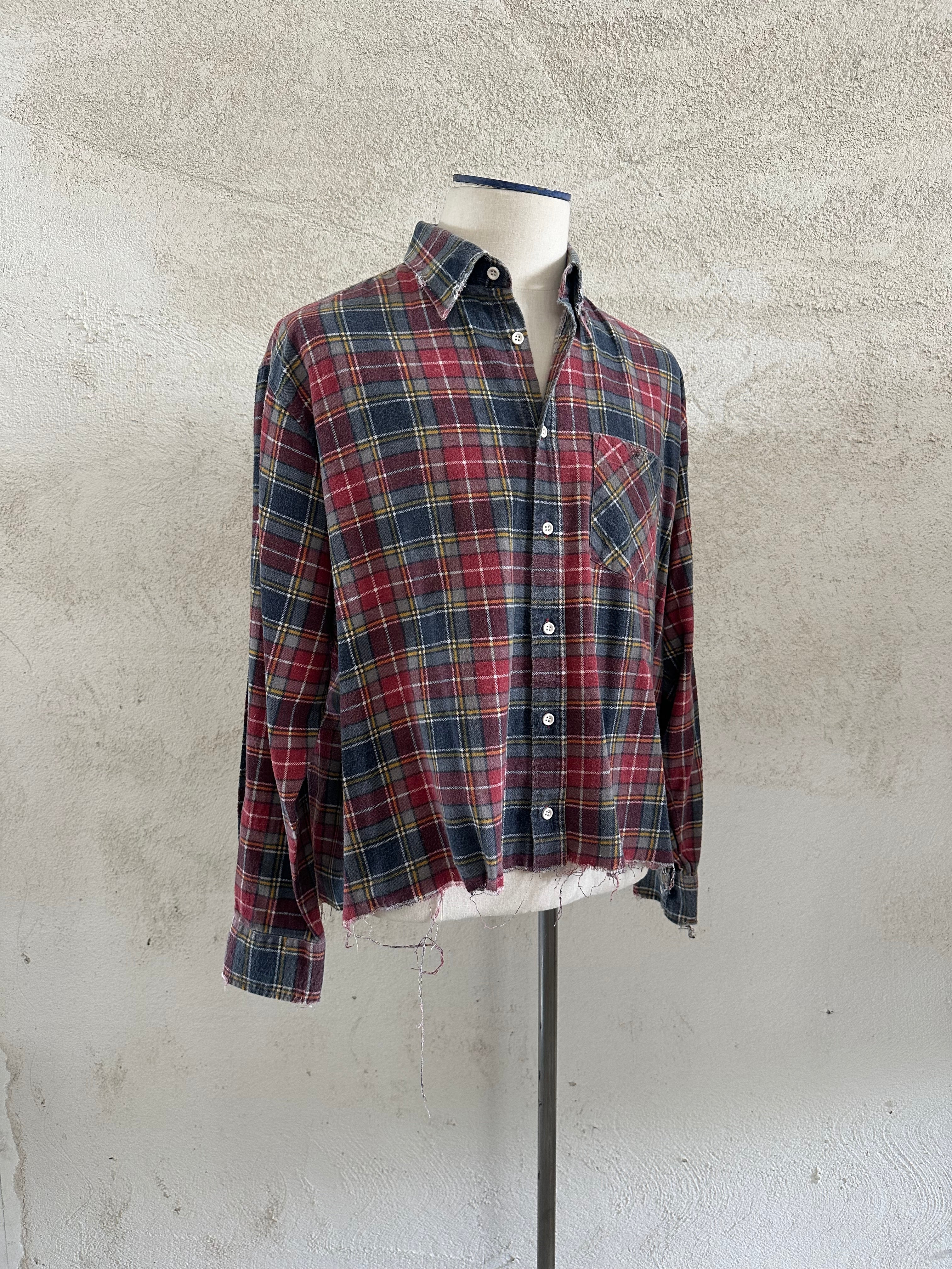 Checkboard uniform shirt