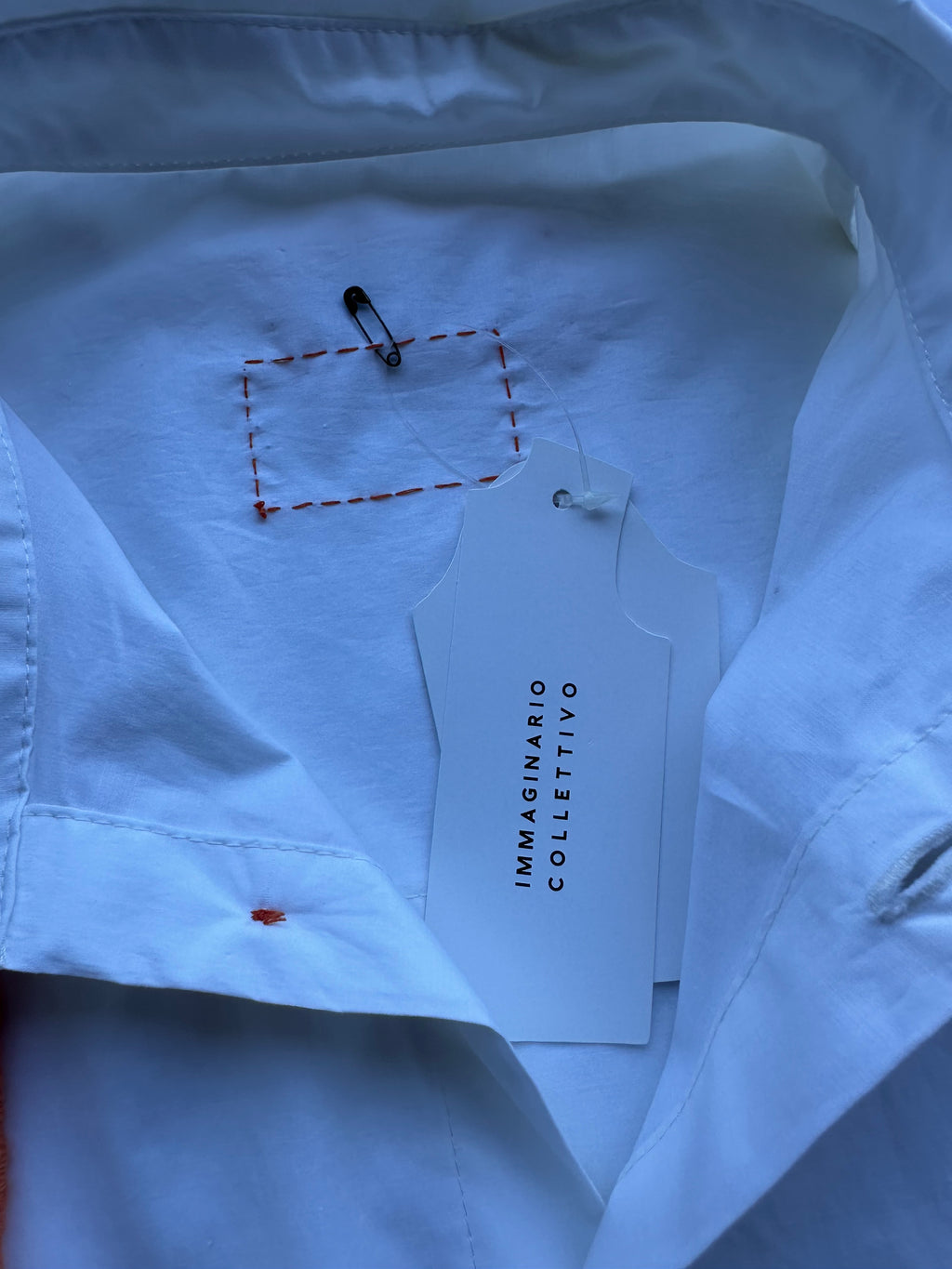 Orange button-shirt