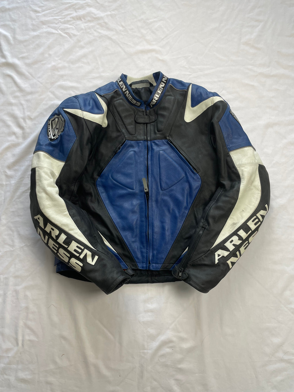 Giacca da motociclista in pelle