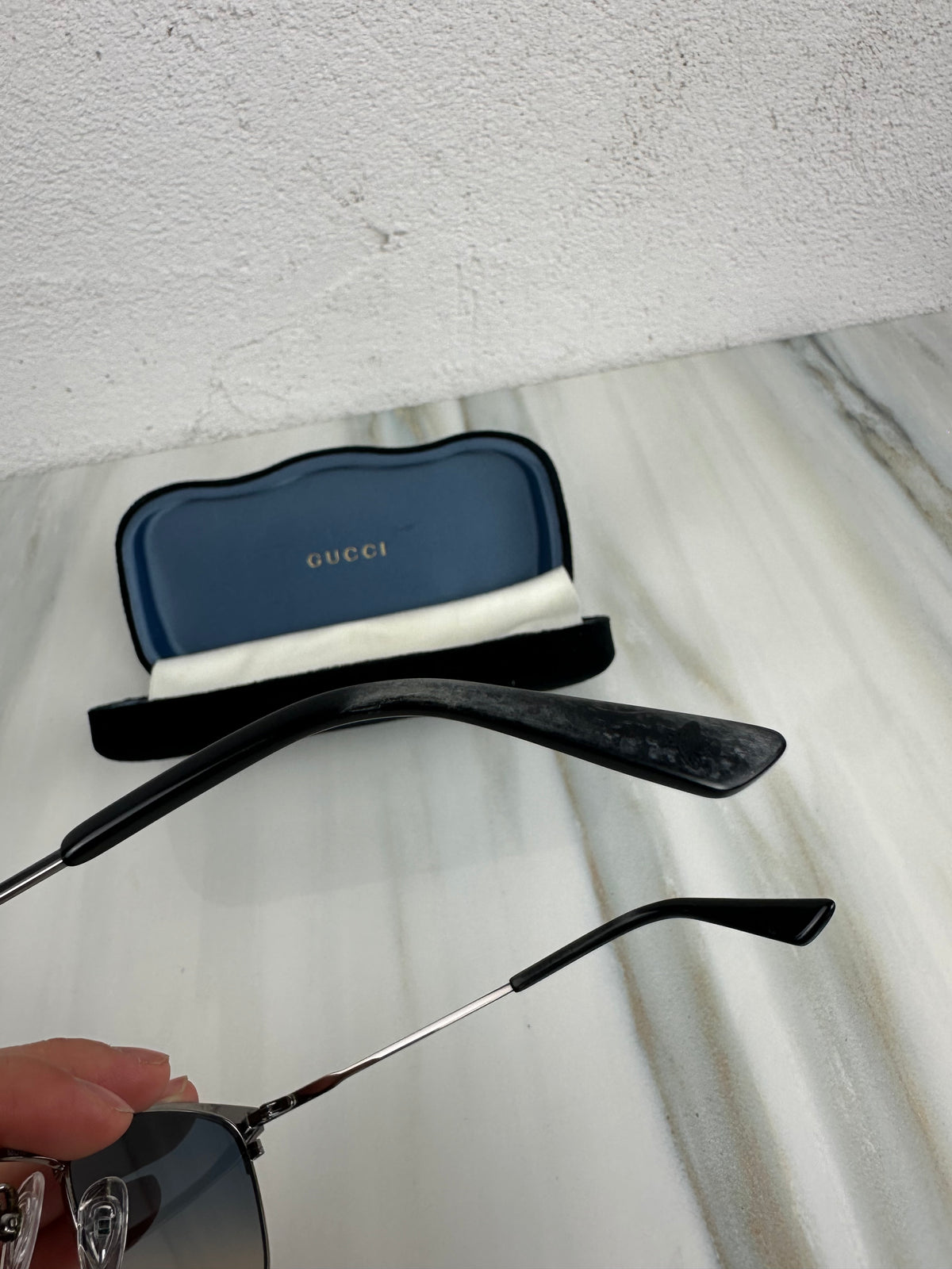 Occhiali cat-eye Gucci