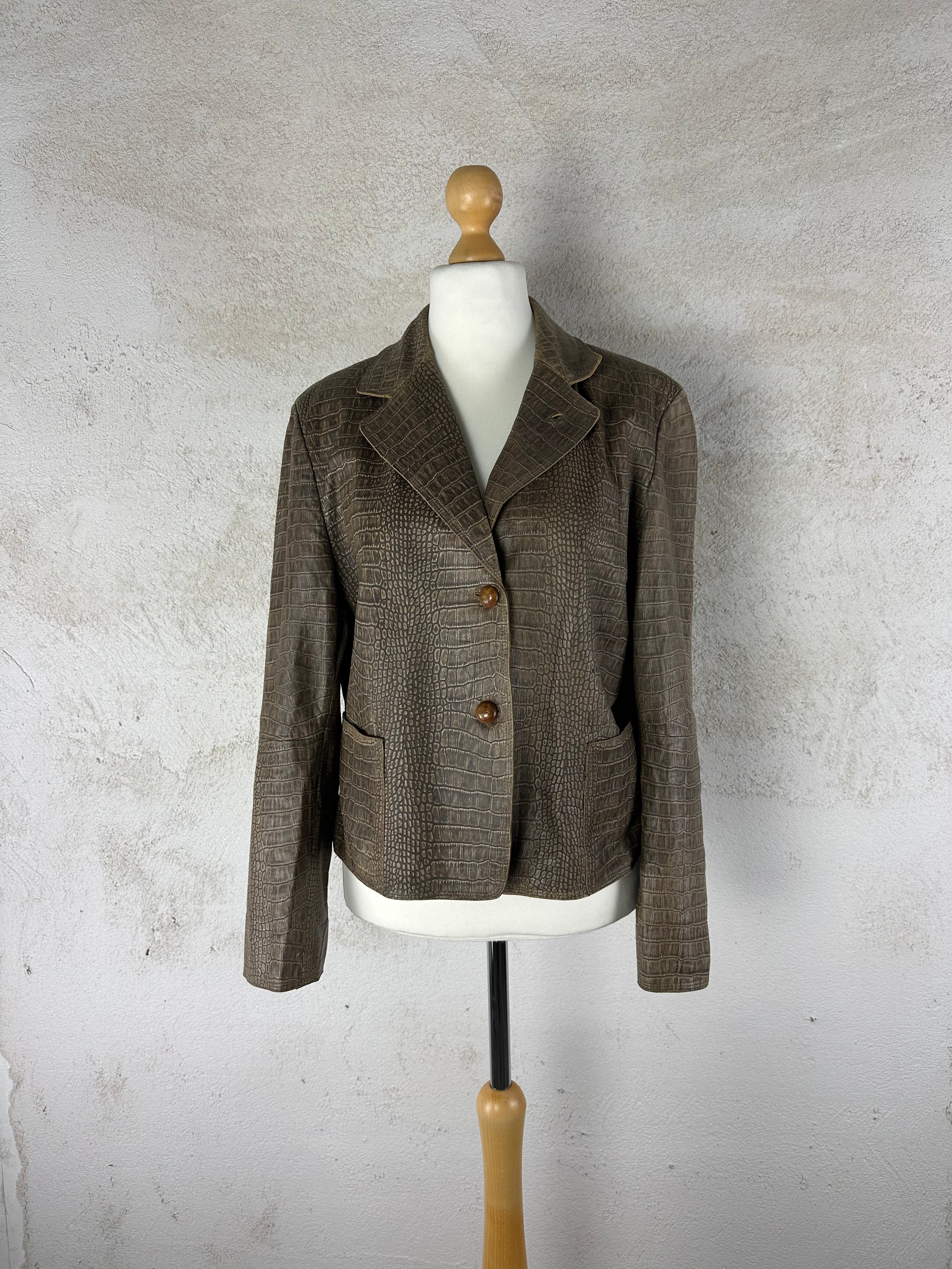Giacca in pelle Yorn
