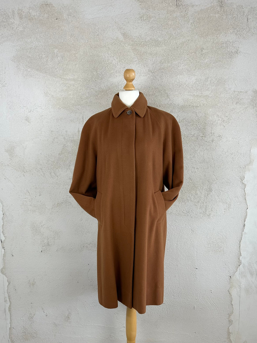 Cappotto in lana Marzotto