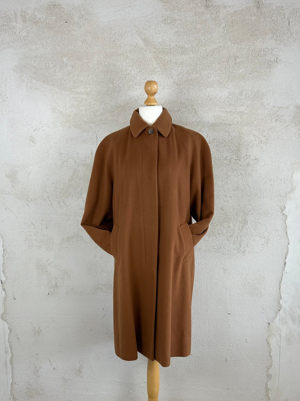 Cappotto in lana Marzotto