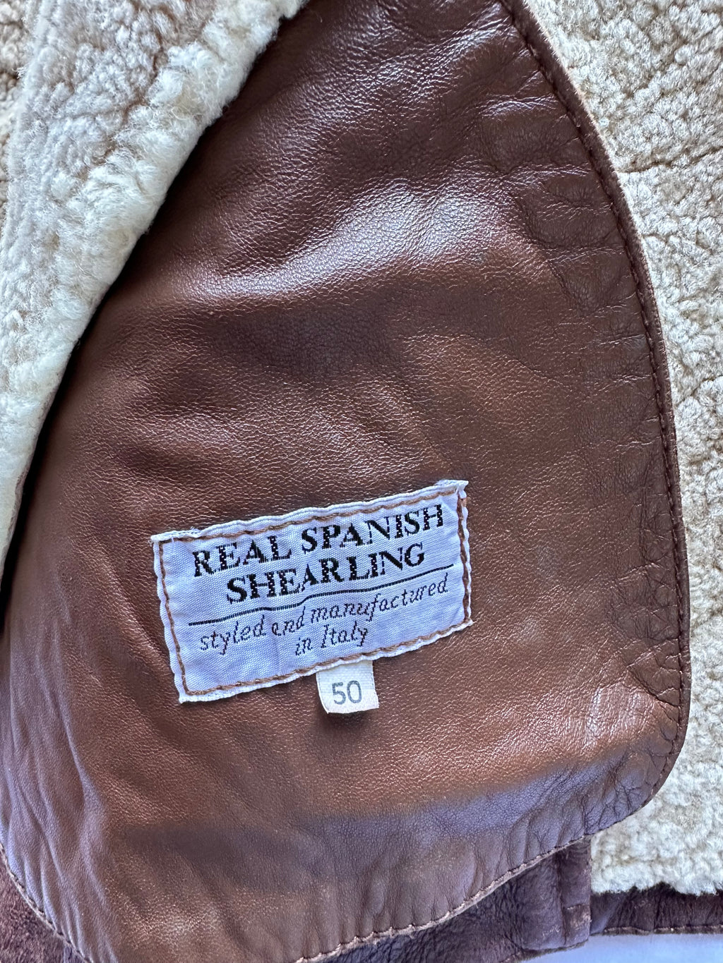 Giacca montone Shearling