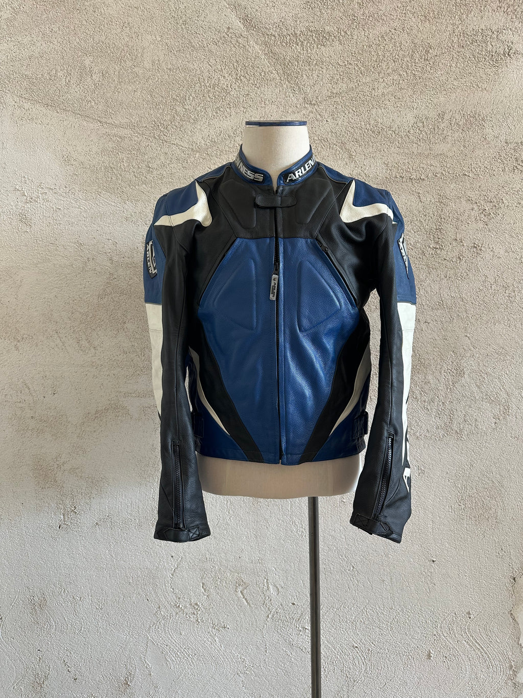 Giacca da motociclista in pelle