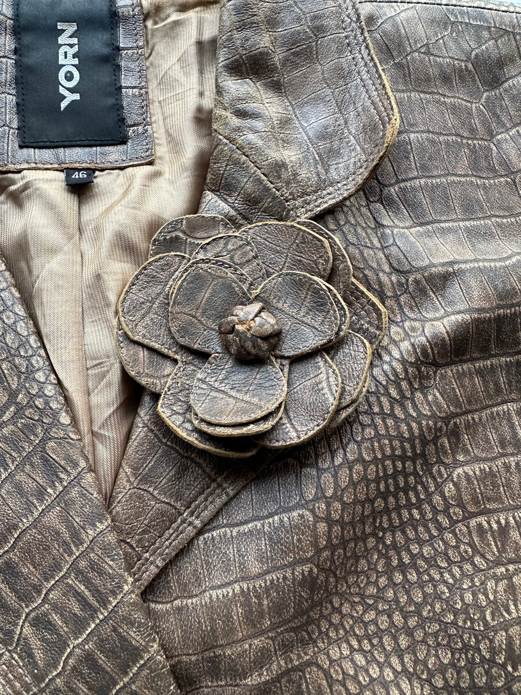 Giacca in pelle Yorn