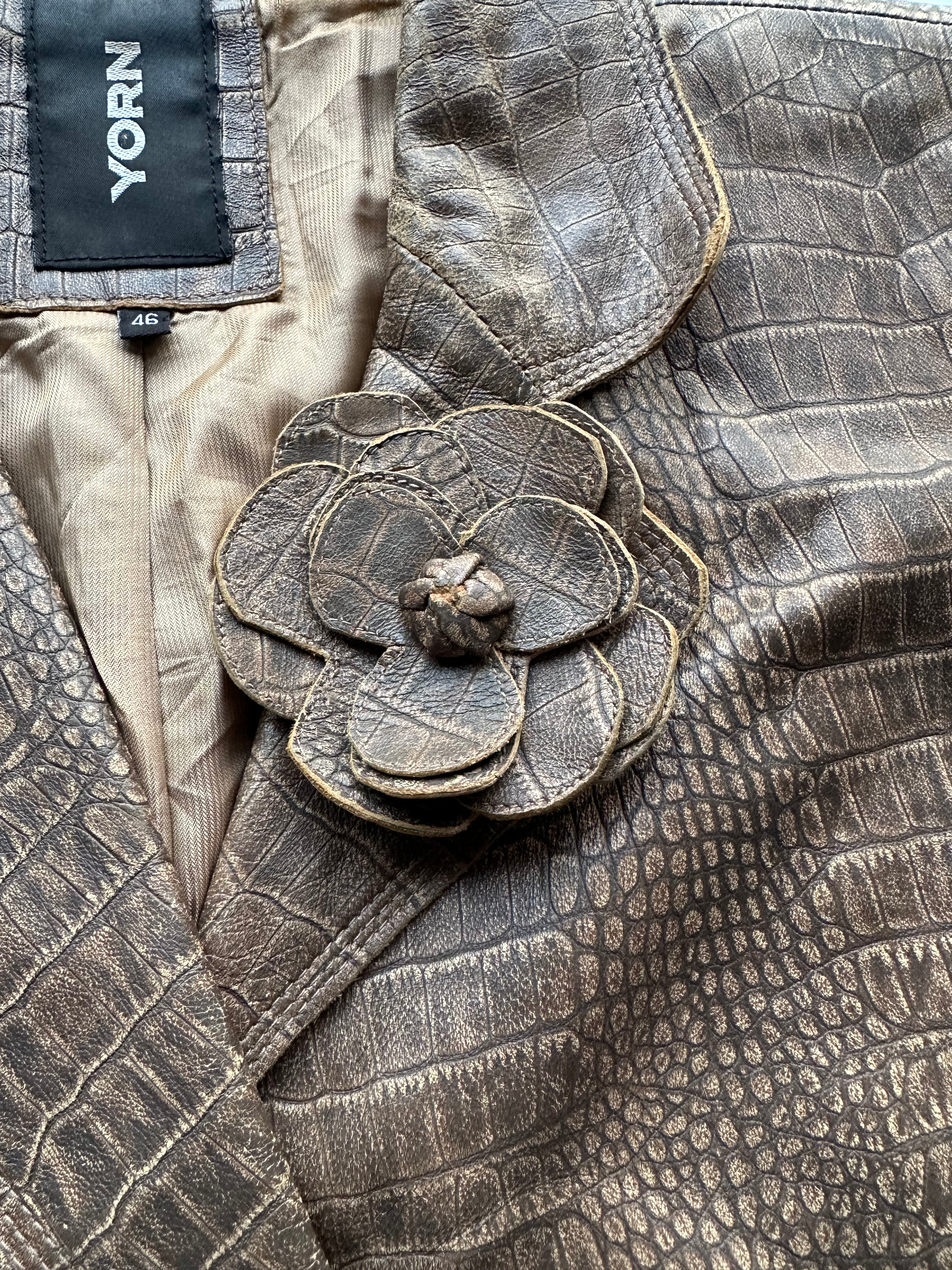 Giacca in pelle Yorn