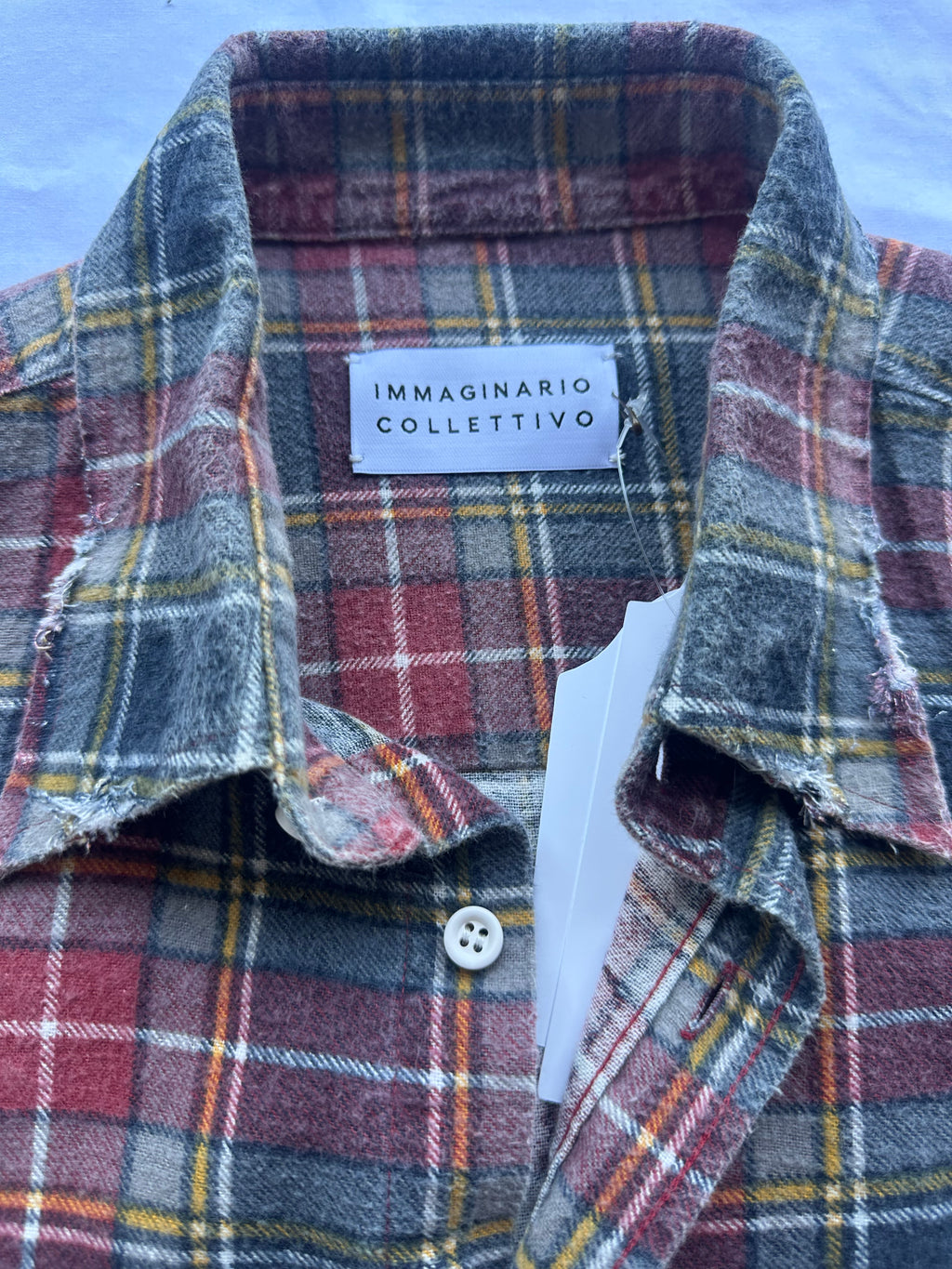 Checkboard uniform shirt