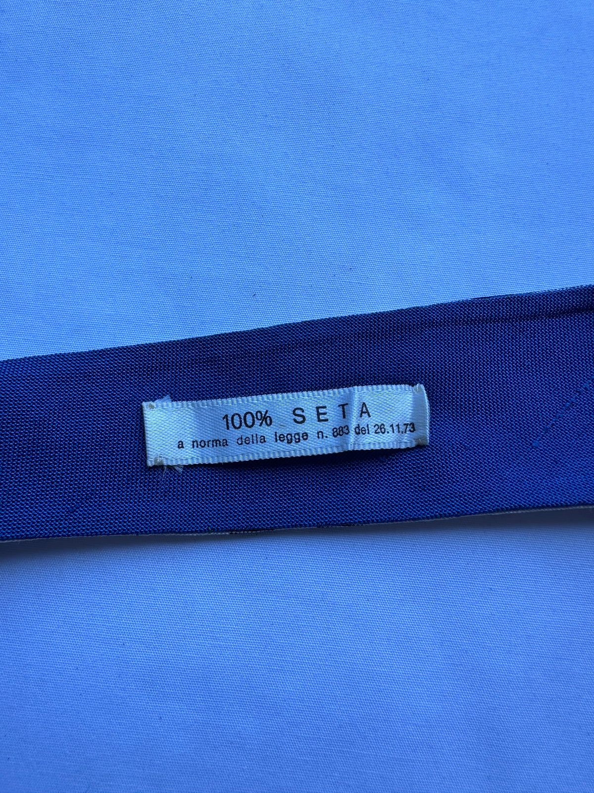 Cravatta in seta shantung