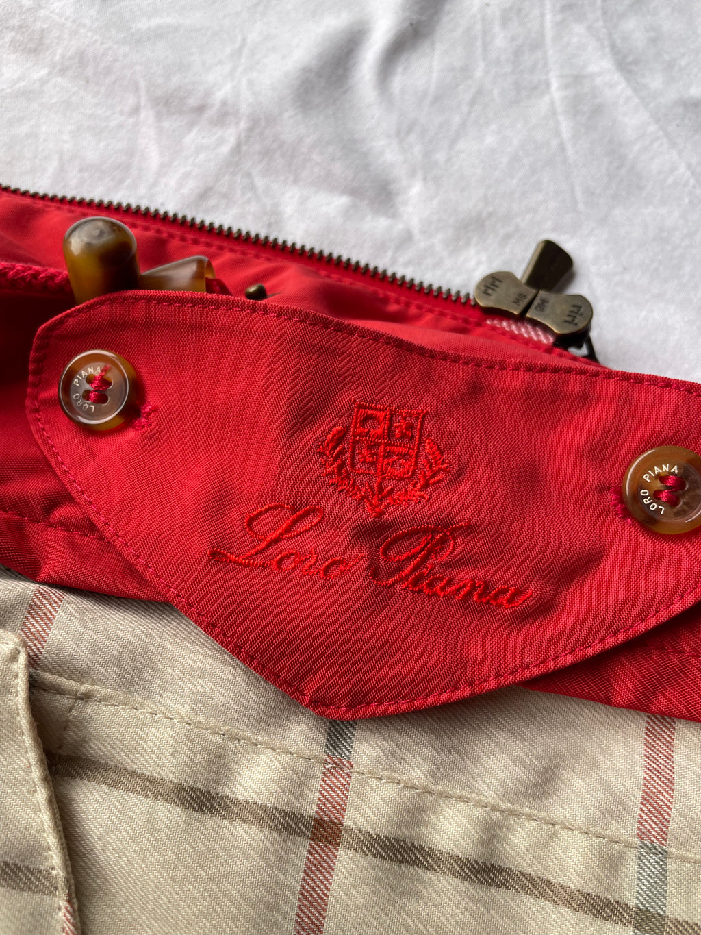 Trench Loro Piana Gold Cup