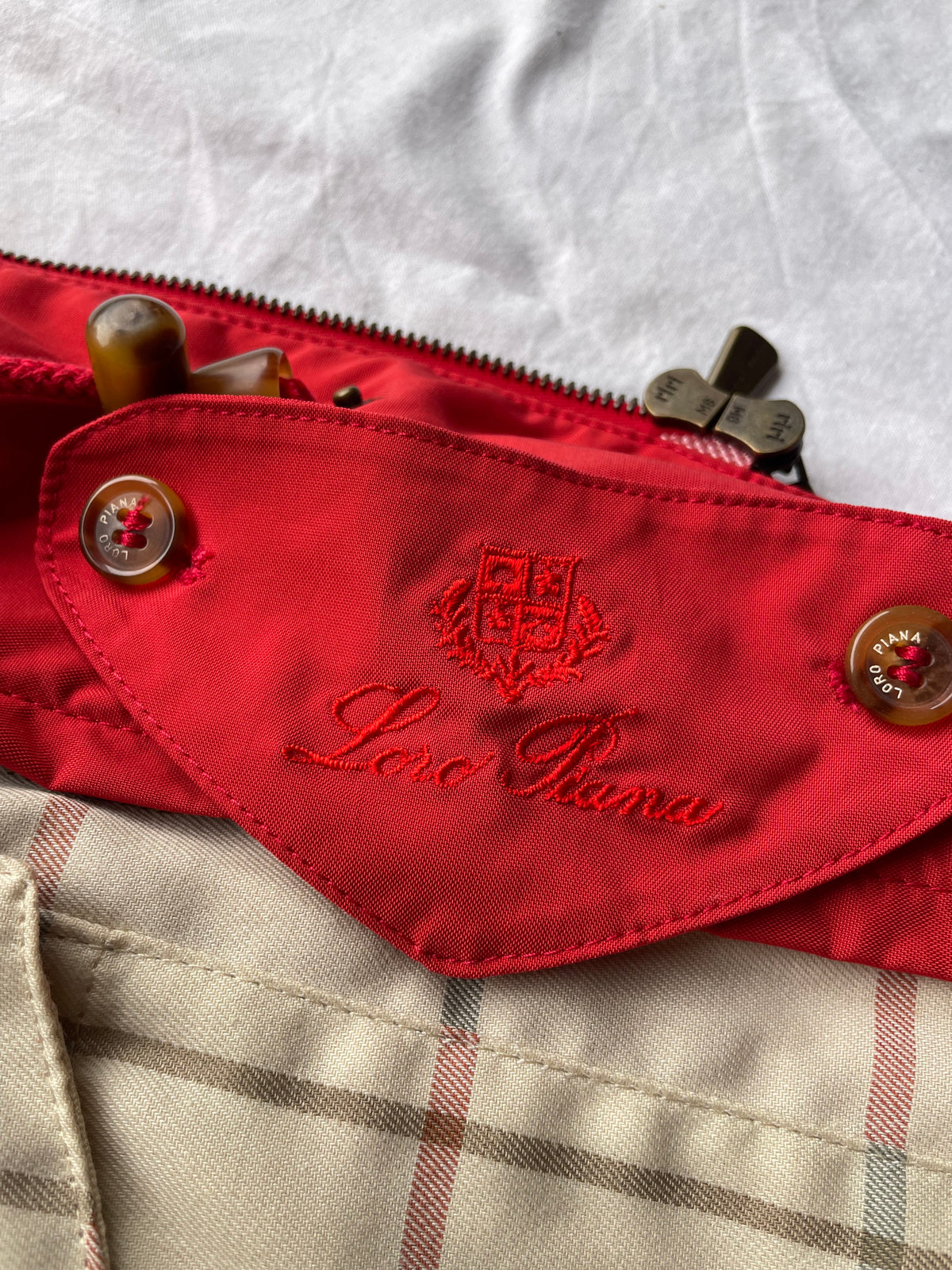 Trench Loro Piana Gold Cup