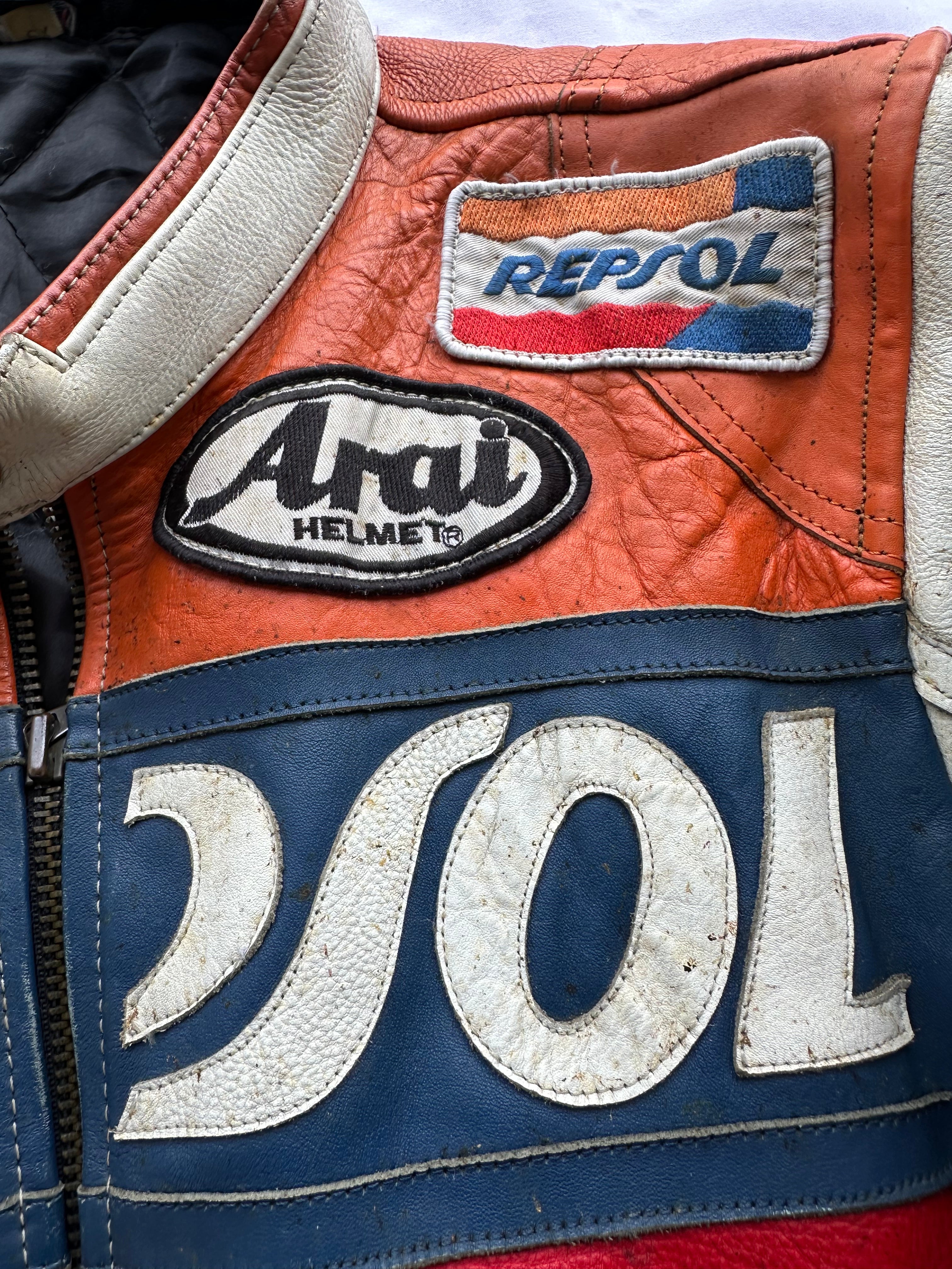 Giacca in pelle Repsol