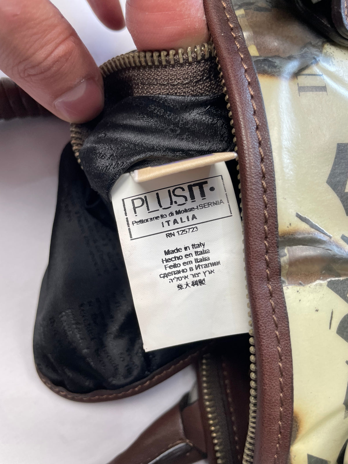 John Galliano Newspaper bag