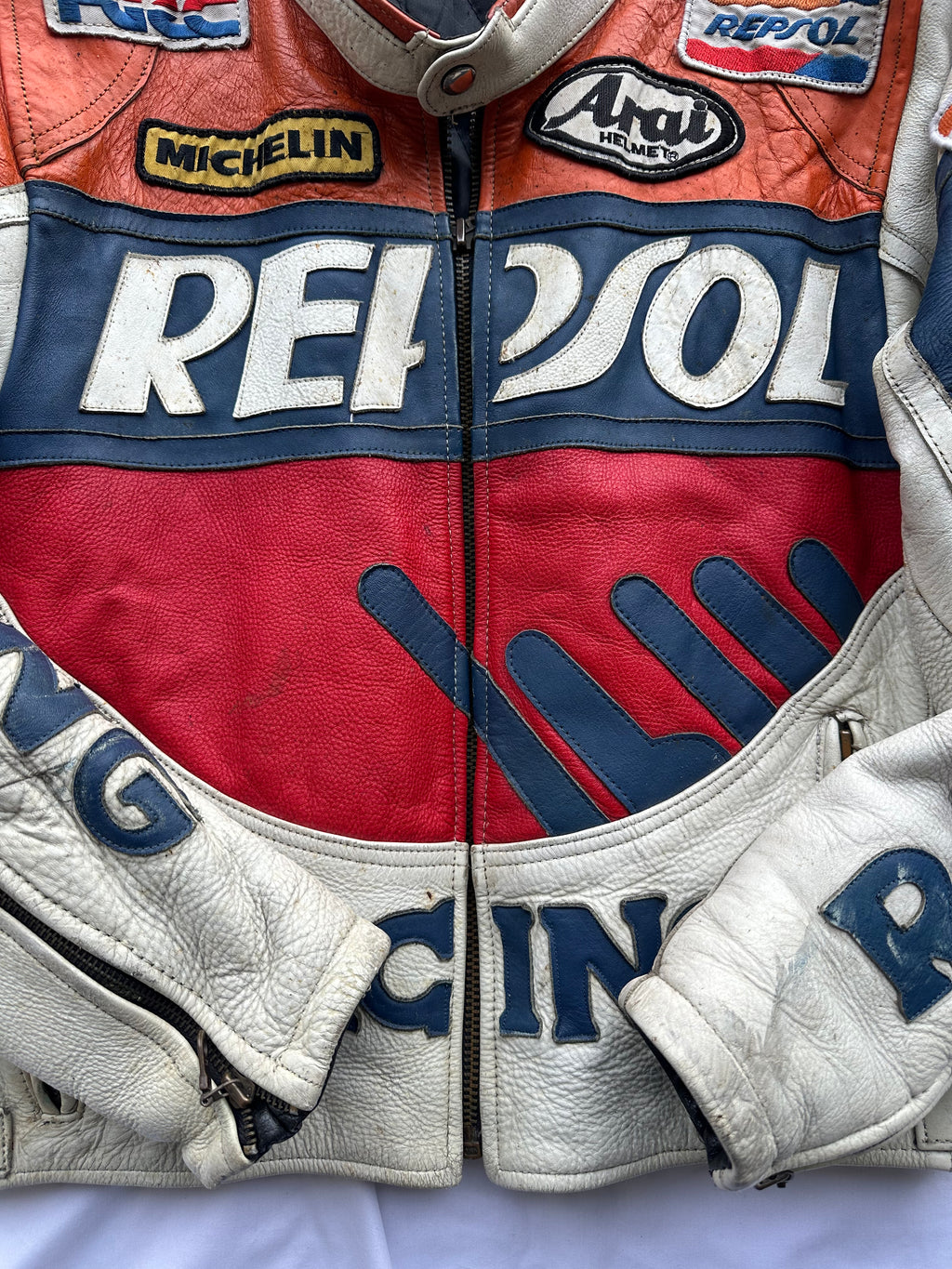Giacca in pelle Repsol