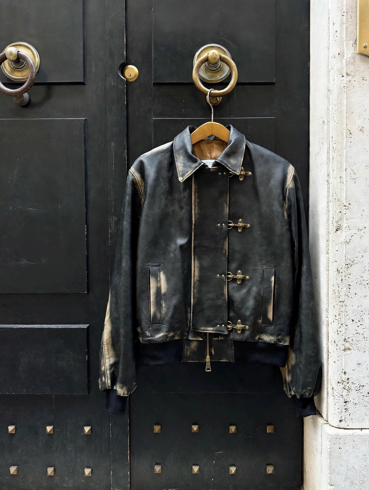 Hand-faded Seasonless jacket
