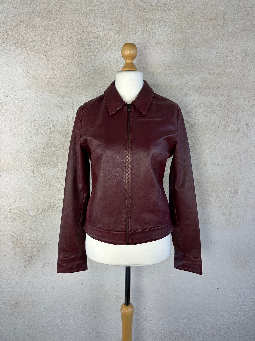 Giacca in pelle Society