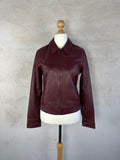 Giacca in pelle Society