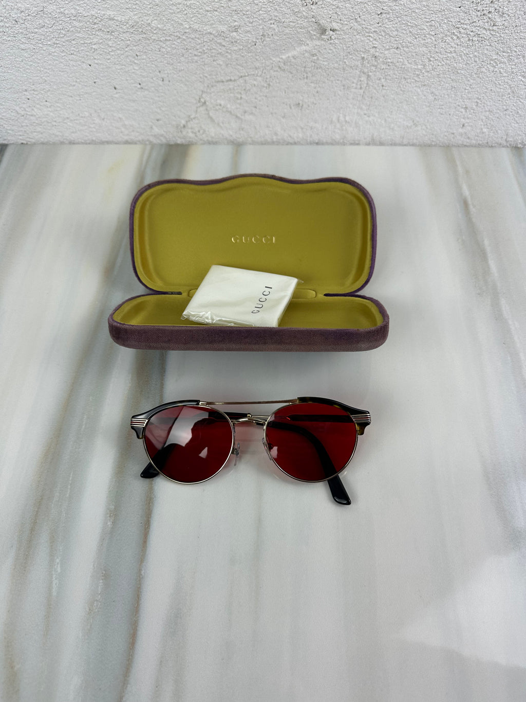 Occhiali circolari Gucci