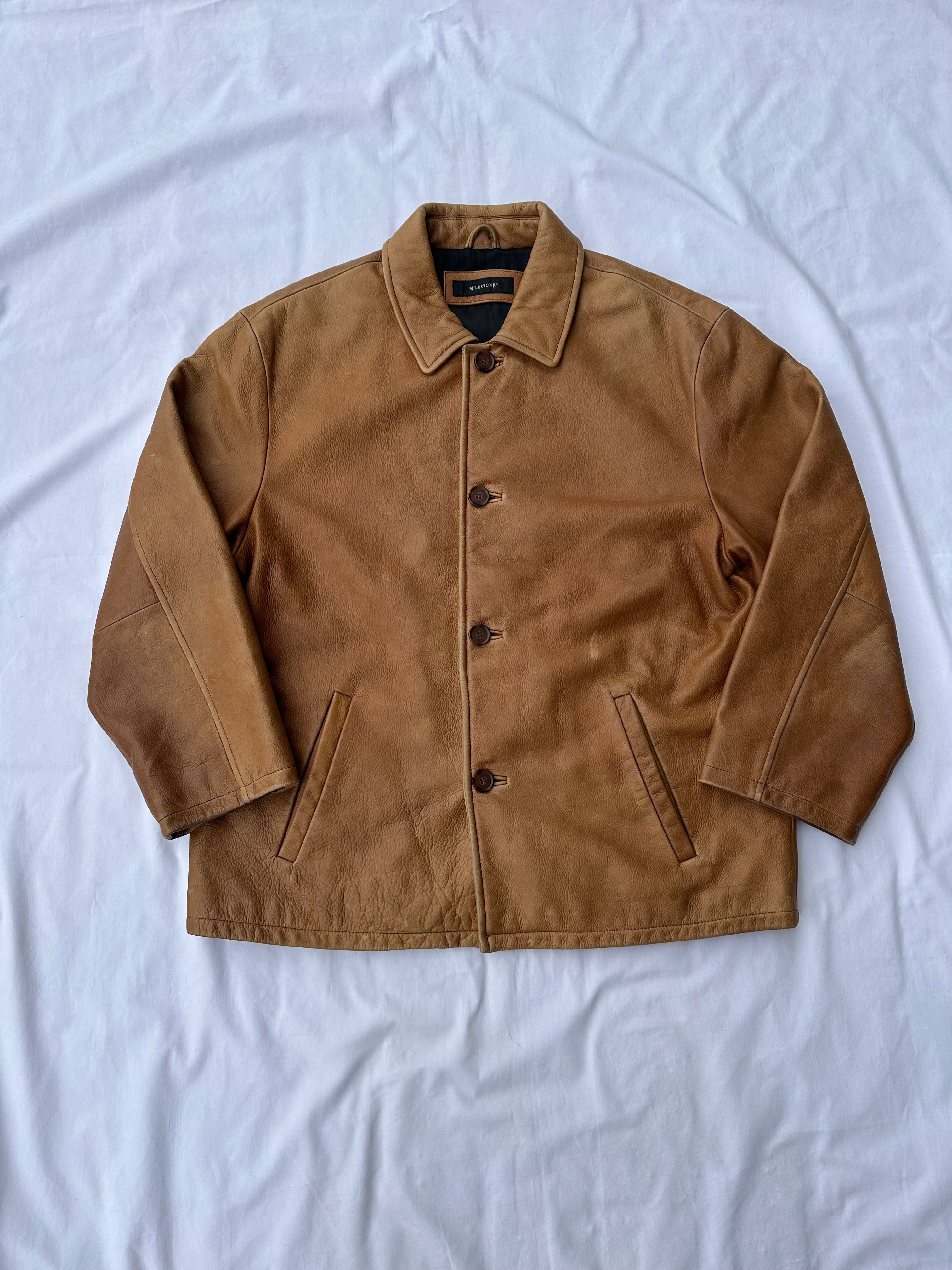 Giacca in pelle Milestone