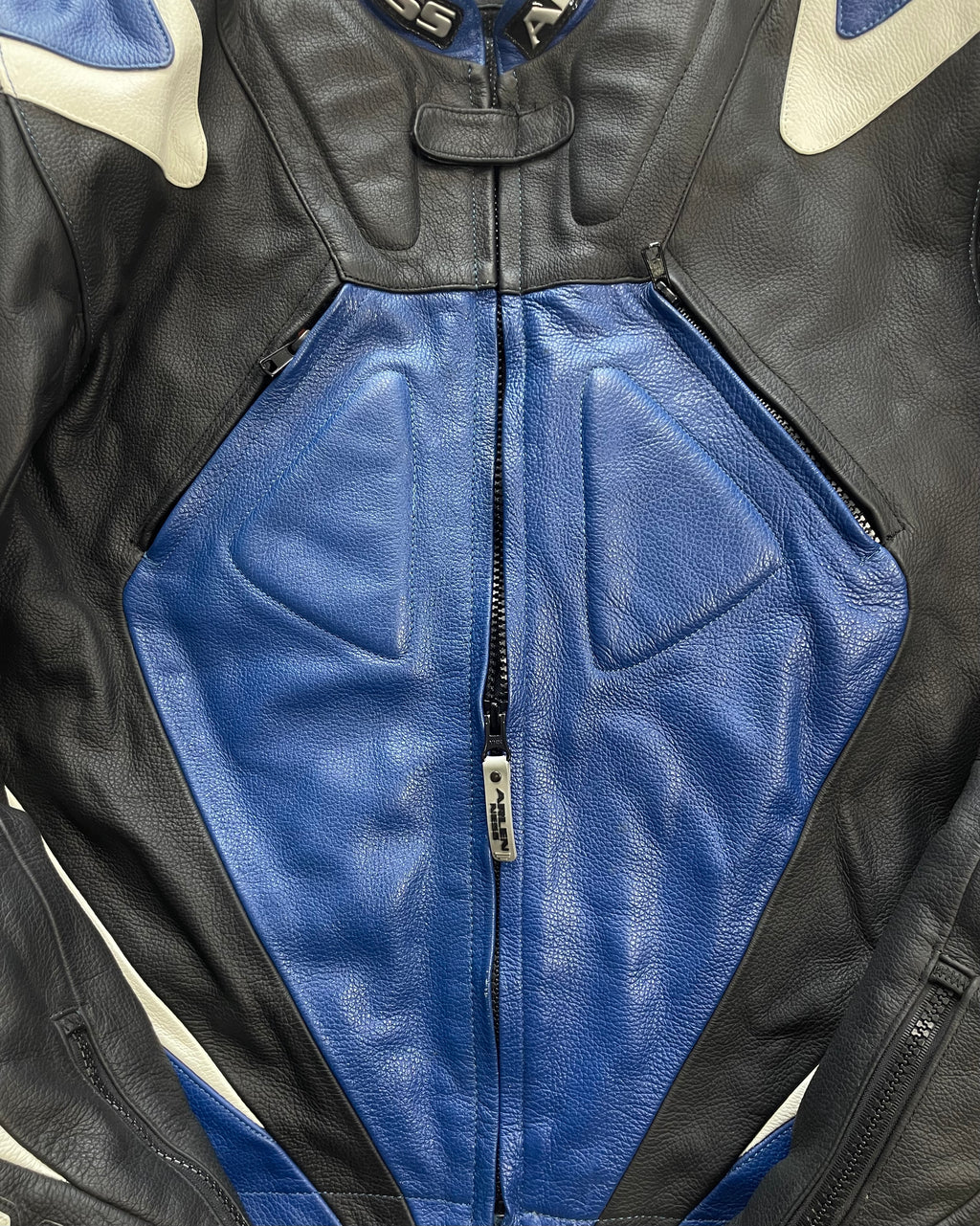 Giacca da motociclista in pelle