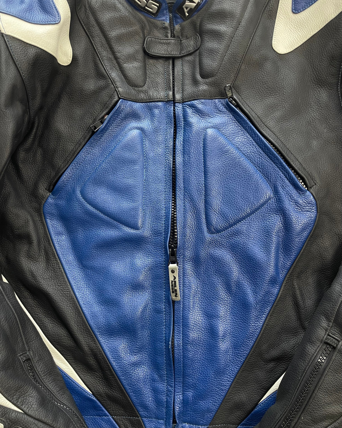 Giacca da motociclista in pelle